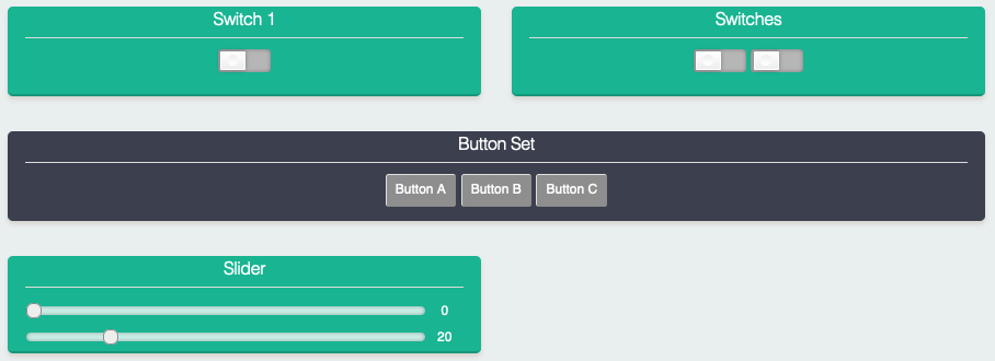 Wide controls